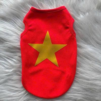 Áo Thun 3 Lỗ Cờ Đỏ Sao Vàng Size 800gr Đến 20Kg