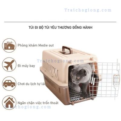 Lồng Vậng Chuyển Thú Cưng Chống Va Đập