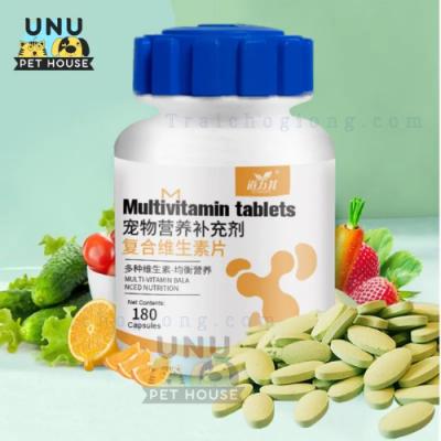 Viên Bổ Sung Vitamin Chó Mèo Với 20 Loại Vitamin Và Khoáng Chất